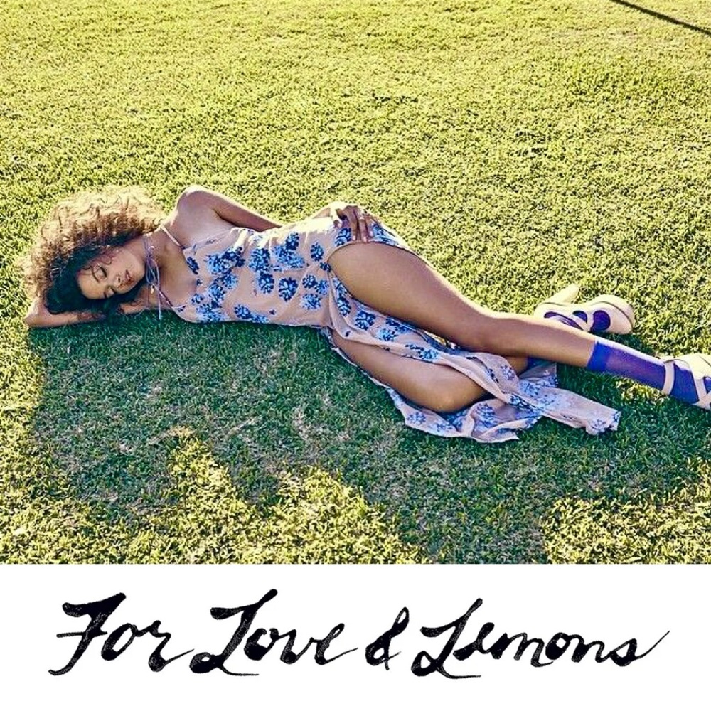 { For Love & Lemons } : “Marina” Maxi Dress in Blue Sand